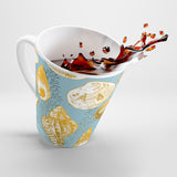 Sunny Seashell Latte mug - Stone & Shoal