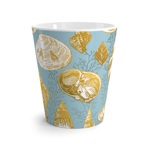 Sunny Seashell Latte mug - Stone & Shoal